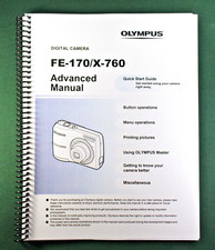Olympus FE-170 Instruction Manual: 76 Pages and Protective Covers 