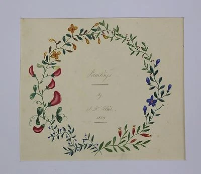 Collection Edgard Fournier (1865-1930) Fleurs 1829 musée Suresnes Paris France - Photo 1/4