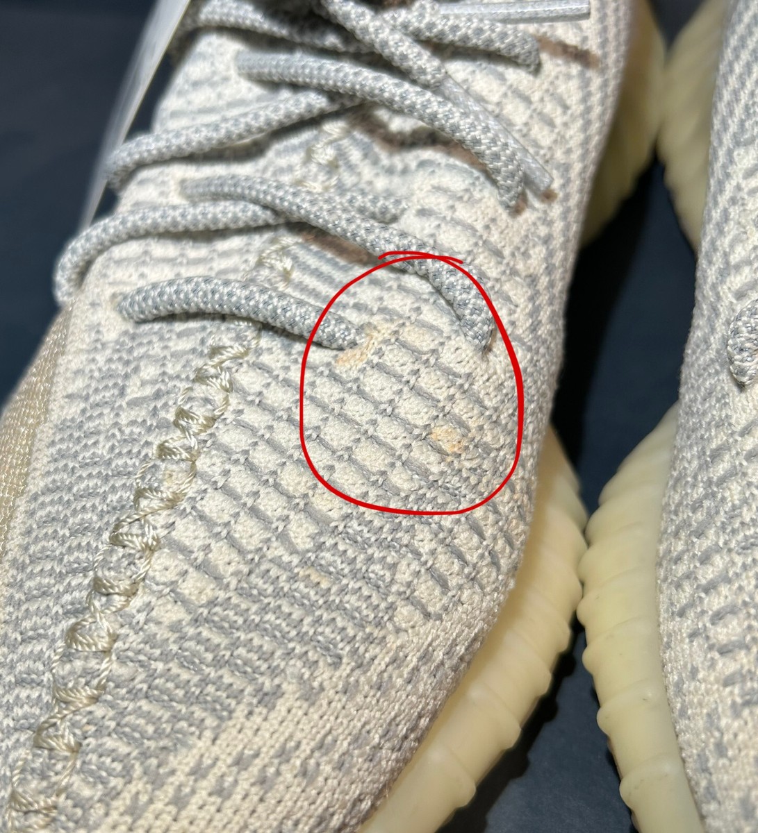 adidas gazelle silver green womens Adidas Yeezy Boost 350 V2 Lundmark (Non Reflective) (Used) main image 0