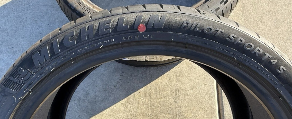 TWO BRAND NEW 265/35ZR21 Michelin Pilot Sport 4S Tesla Model S