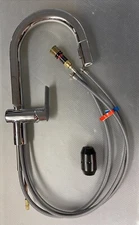 GROHE 30 377 Pull Down Kitchen Faucet - Silver( Please See The Description)