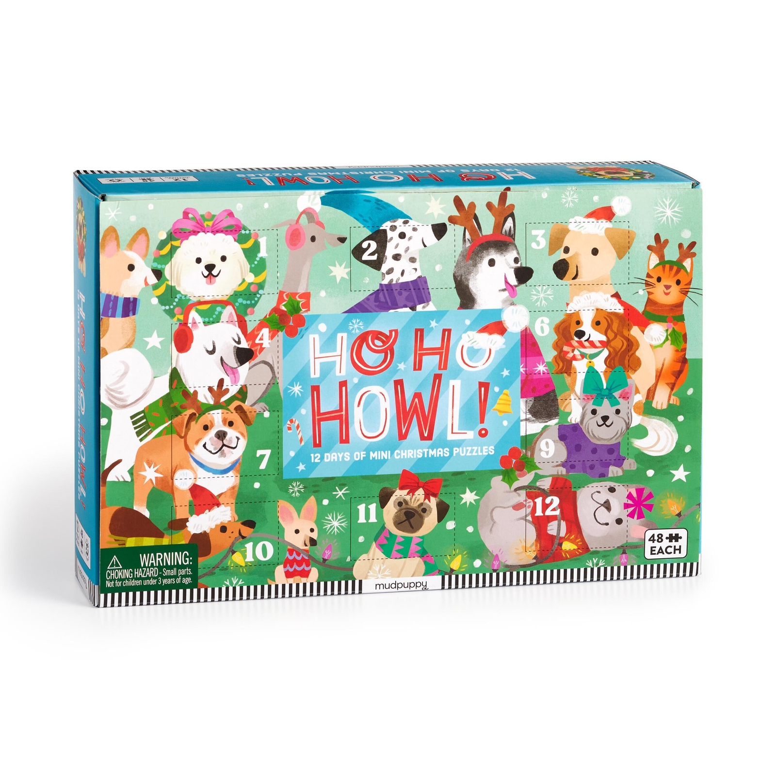 Ho Ho Howl! Countdown Puzzle Set Kathryn Selbert Spiel Englisch 2024