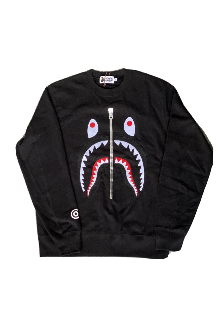 Bape Shark Sweatshirt BNWT Authentic L XL eBay