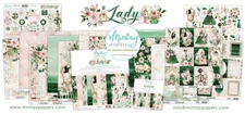 Mintay Papers "Lady" Complete Kit -12"x12", 6"x6" & Stickers FREE SHIPPING