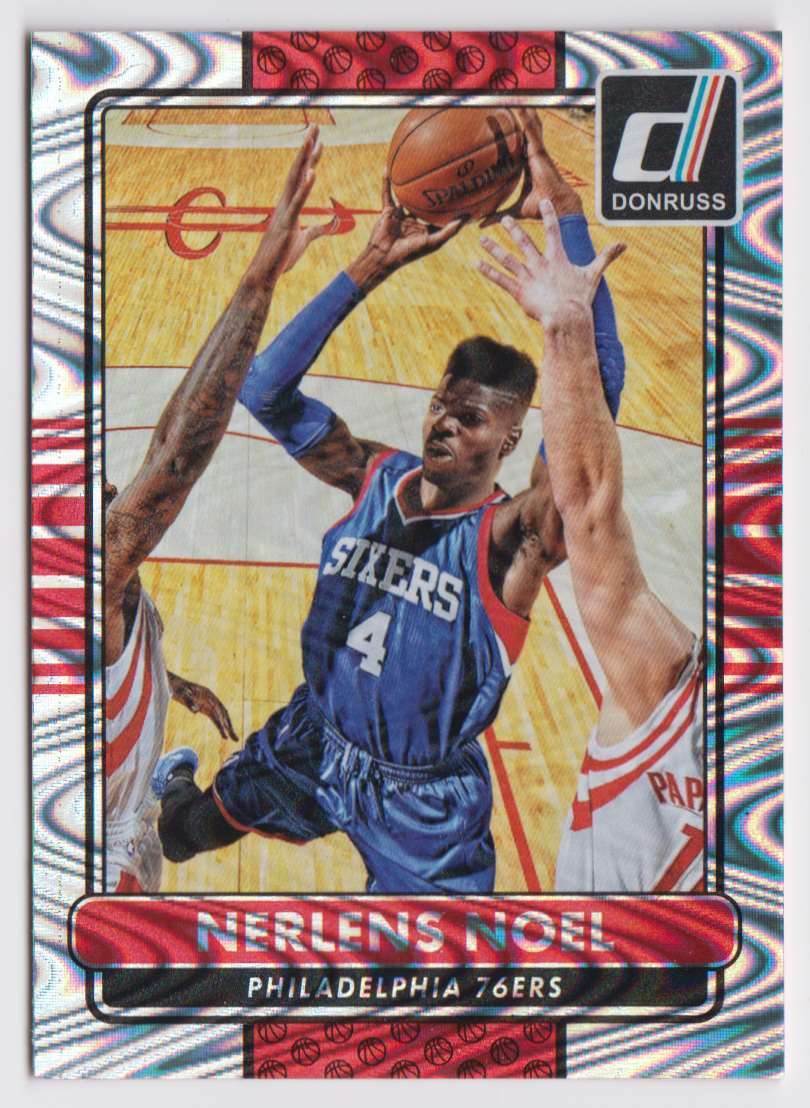 2014-15 Panini Donruss Swirlorama #82 Nerlens Noel  Philadelphia 76ers