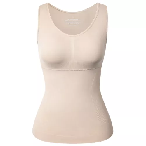 Woimen Tummy Control Slimming Compression Vests Shaping Tank Tops Padded Cami UK - Picture 15 of 21