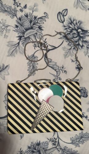KATE SPADE NEW YORK Miss Penny Manuelle Ice Cream Clutch Shoulder Bag - Picture 2 of 14