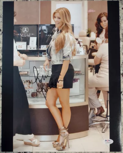 FLASH SUPER SALE! Kim Kardashian Signed Autographed 11x14 Candid Photo PSA COA!