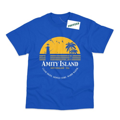 Jaws Movie Shark Printed T-Shirt | eBay