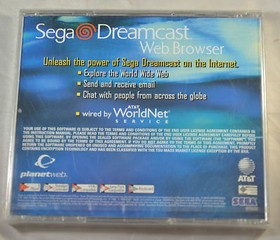 New Factory Sealed Sega Dreamcast Web Browser CD 1999
