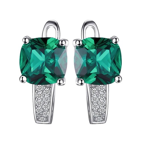 Pierre Cubique Zircon 22 Ct Taille émeraude Vintage – Qualité Russe 20x15 Mm – Neuf Sans Emballage
