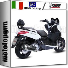 MIVV SCARICO COMPLETO OMOLOGATO URBAN ACCIAIO INOX YAMAHA X-MAX XMAX 250 2010 10