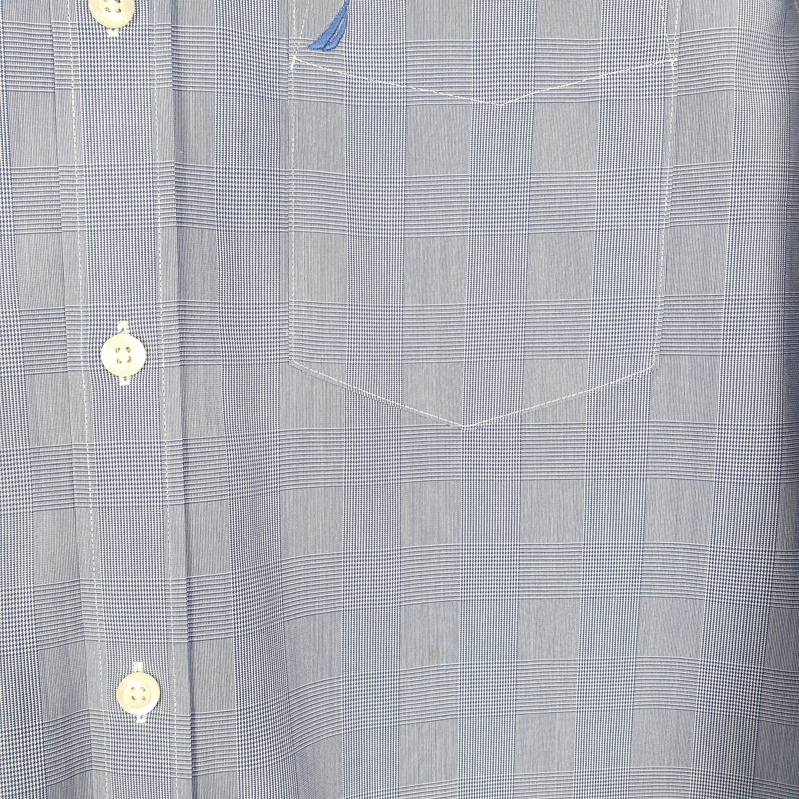 NAUTICA Blue Shirt Long Sleeve Casual Cotton Mens M image 4
