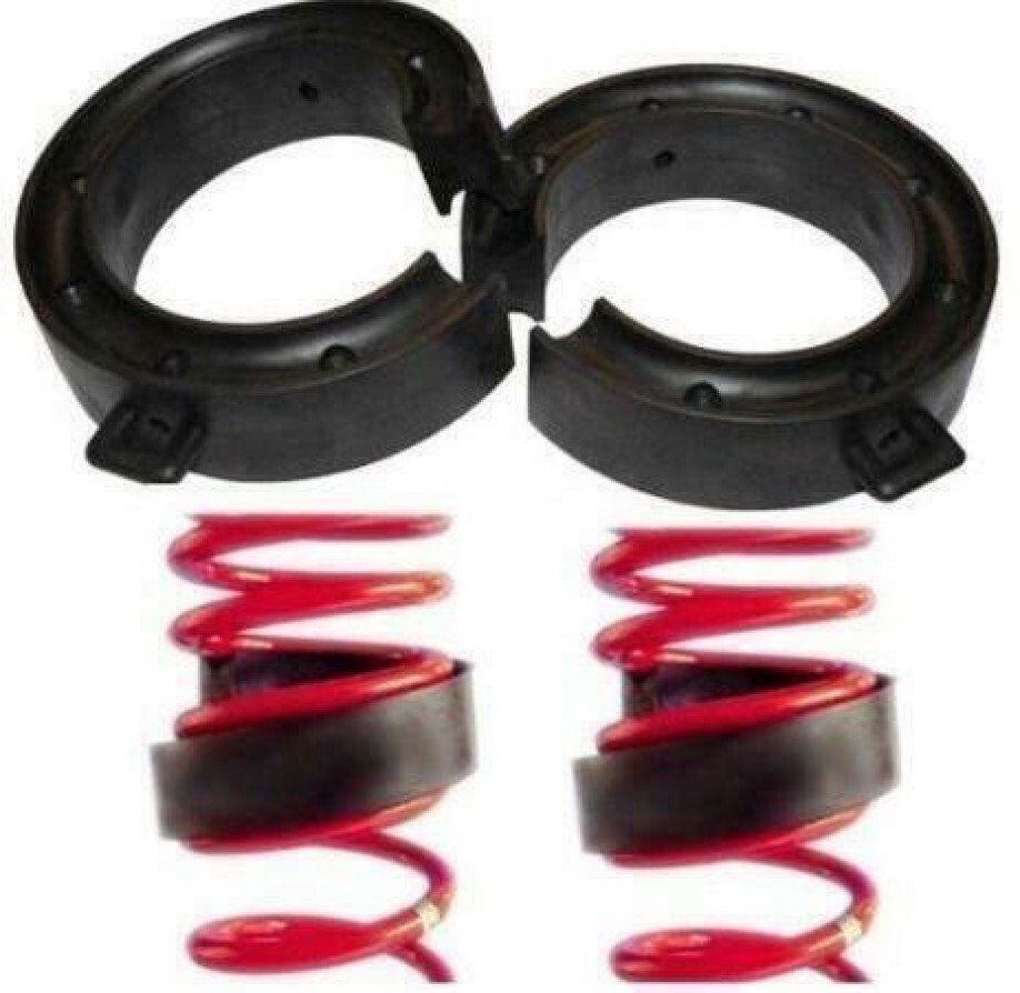 Leisurewize 4050mm Gap Car Suspension Coil Spring Assisters Spacers Adapters eBay