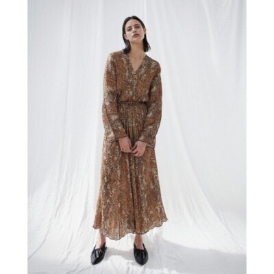 Nanushka Chul Balloon Sleeve Snake Print Maxi Dress - Brown Snake - XS