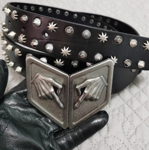 JoJo's Bizarre Adventure SBR Belt Gyro Zeppeli Anime Cosplay Belt + Belt buckle - Picture 32 of 32