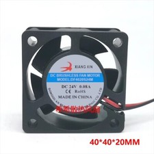 XIANG XIN DF4020S24M DC24V 0.08A 4CM 2-Wire Mute Cooling Fan