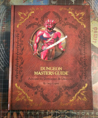Dungeon Masters Guide - Hardcover Reprint - Dungeons & Dragons - D&D - AD&D