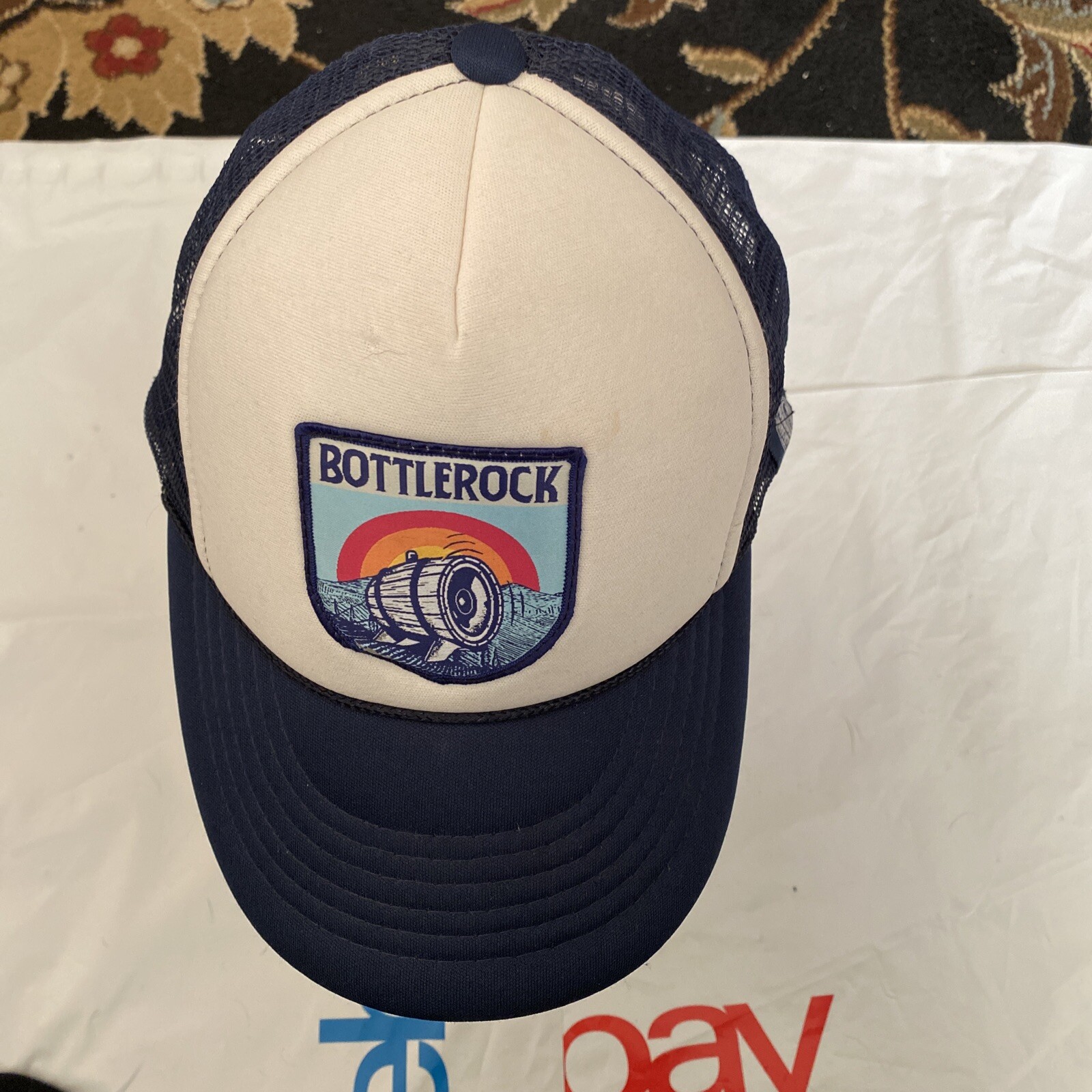 Bottlerock Music Festival Concert Napa Valley CA Snapback Mesh Trucker Hat Cap