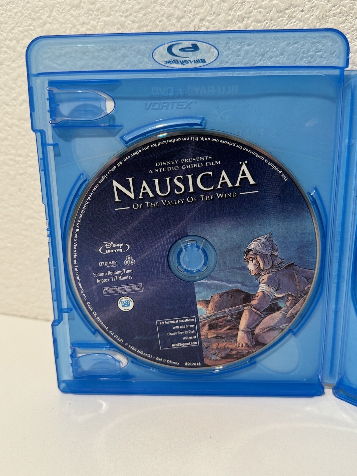 Nausicaa of the Valley of the Wind (Blu-ray + DVD) Studio Ghibli Anime ...
