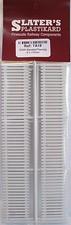 Slaters 7A18 GWR Station Fencing  6 x 172mm Long White Plastic Kit 0 Gauge - DSA