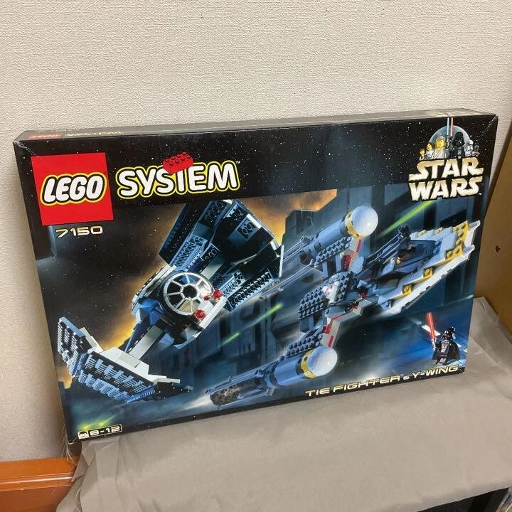 LEGO 7150 System Star Wars Tie Fighter Y Wing In with Box RARE JAPAN