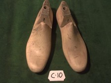 VINTAGE PAIR Wood Size 9D S638X Industrial Shoe Factory Last Mold  C-10