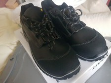 New Boxed Uvex Safety Boots Mens Ladies Size 6 69852 Toe Tector Leather Black