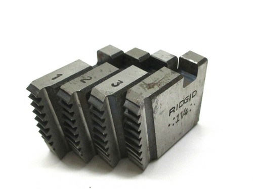 Ridgid 66220 12R 1-1/4 inch BSPP Dies - Picture 10 of 10