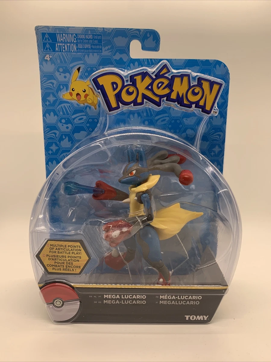 Pok mon Mega Lucario 5 Articulated Figure Tomy Nintendo Battle