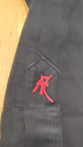 Absolute Rebellion Shirt Mens Large Black Slim Fit Flip Cuff L/S Button Front - Picture 6 of 13