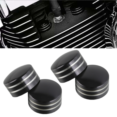 4x Head Bolt Covers For Harley Sportster XL 883 1200 1986-2017 Twin Cam 1999-17 4x Head Bolt Covers For Harley Sportster XL 883 1200 1986-2017 Twin Cam 1999-17