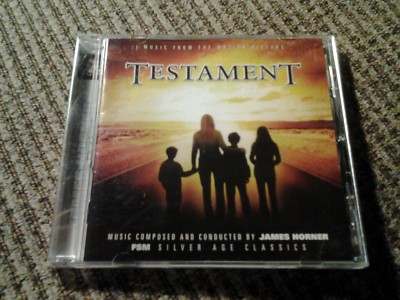 TESTAMENT (JAMES HORNER SCORE), USED OOP (CD SOUNDTRACK) RARE
