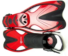 Phantom Aquatics Speed Sport Adjustable Snorkeling Fin  S/M  US 6-8 / EU 37-41