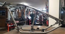 USA Made! Zero Eng. Style Rigid H-D Frame @ Harley Evo, Shovel, Panhead Motors