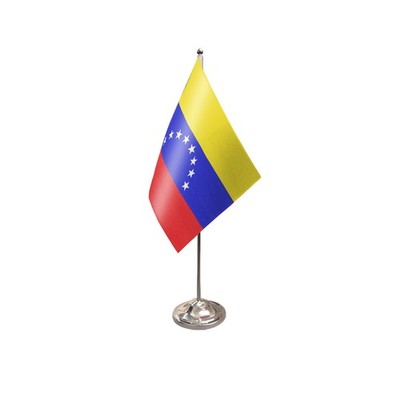 Flagtex Venezuela (Wappen) Tischflagge