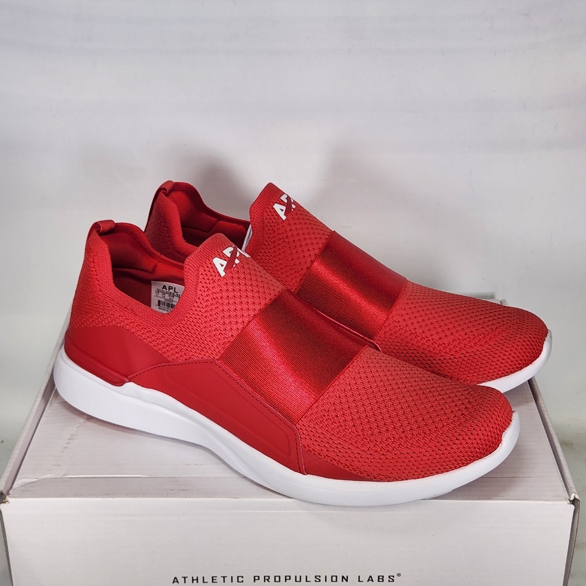APL Men\'s Red White TechLoom Bliss Sneakers Size 12 Size 12 - APL TechLoom Bliss - Red / White - Mens | eBay main image 3