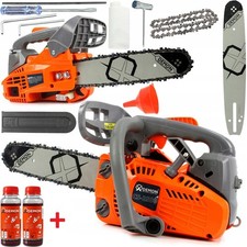 Benzin Kettensäge Motorsäge 25cm 25,4ccm Motorkettensäge Kettensägen + Öl 200ml