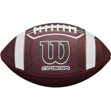 Wilson Omega Official Game Football - Leather Brand New NCAA NFHS