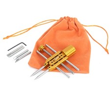 Stainless Steel Lens Disassembly Tool Compatible with Optical Clasp Wrenches