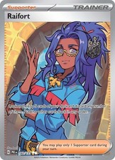 Raifort 142/131 Prismatic Evolutions Holo Full Art Ultra Rare Pokemon NM