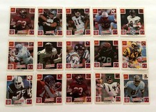 (Lot of 15) 1986 McDonald's ALL-STAR Team Roger Craig, Howie Long, etc. (B)