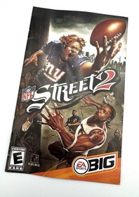 NFL Street 2 (Sony PlayStation 2 PS2, 2004) Black Label Complete CIB - Tested