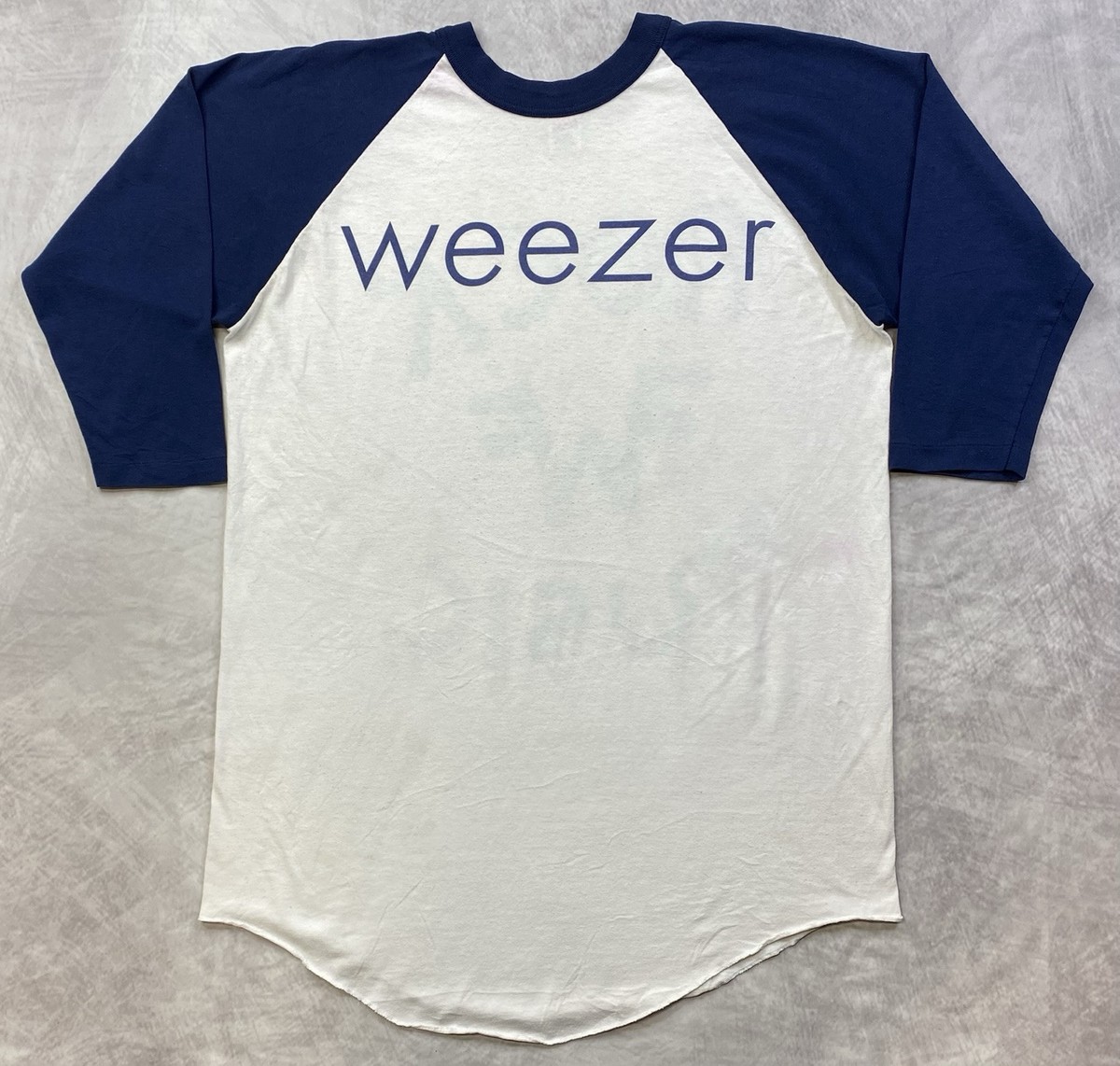 Vintage Weezer 90s Rock Music Band Raglan Shirt Size XL | eBay