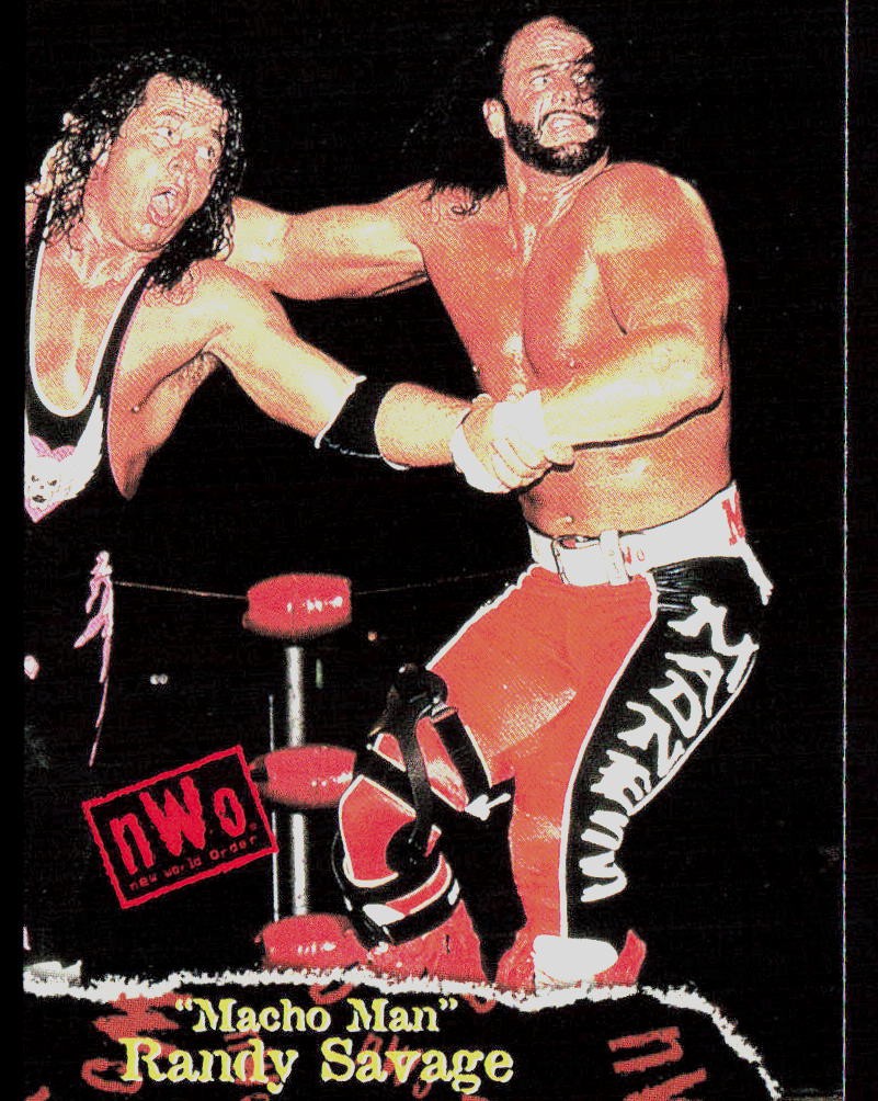 1998 Topps WCW/nWo #04 Macho Man Randy Savage