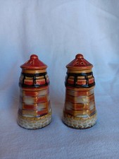Vintage Coastal Lighthouse Salt And Pepper Shakers