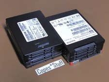 LOT (10) 120GB 128GB SSD Mixed Brand / Model Solid State Drive 2.5" Laptop 90%+