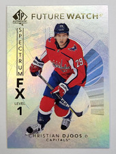 2017 - 2018 CHRISTIAN DJOOS UPPER DECK SP AUTHENTIC FUTURE WATCH SPECTRUM CARD