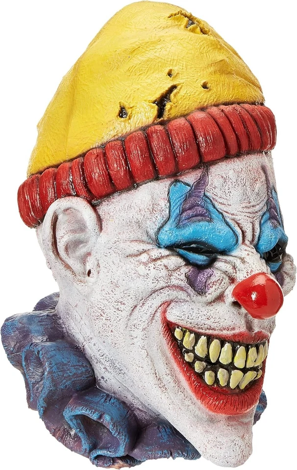 Insano The Clown Overhead Mask - Terrifying Foam Details - Image 3 of 4