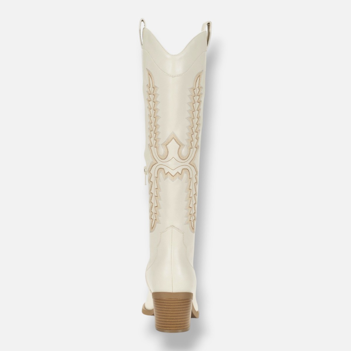 Sun + Stone Women's Ivory Bodhiii Western Knee High Boots Shoes